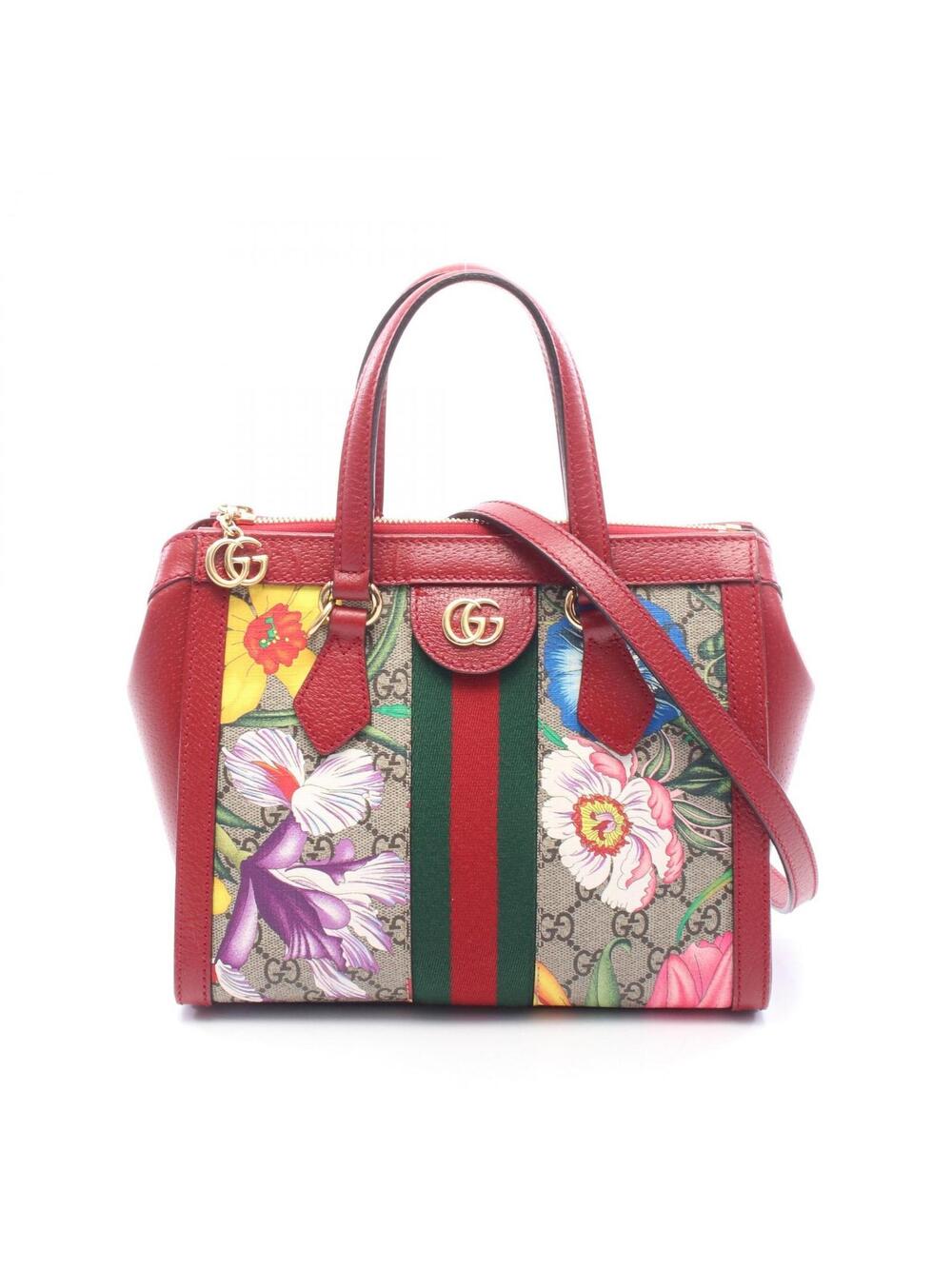 Gucci Ophidia Gg Flora Small Shoulder #371844G11B